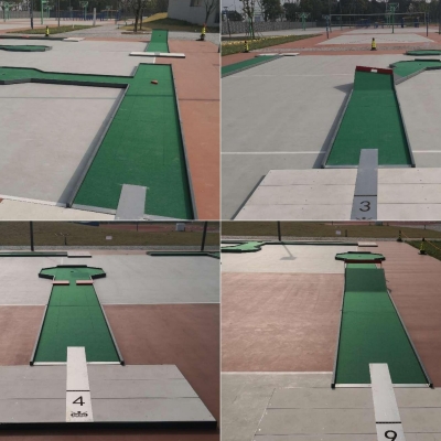 體教融合新篇章 迷你高球球道正式落地昆山市錦溪中學(xué)