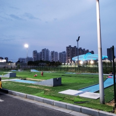 全民健身與奧運(yùn)同行，昆山市體育中心迷你高球球場8月10日煥新開放